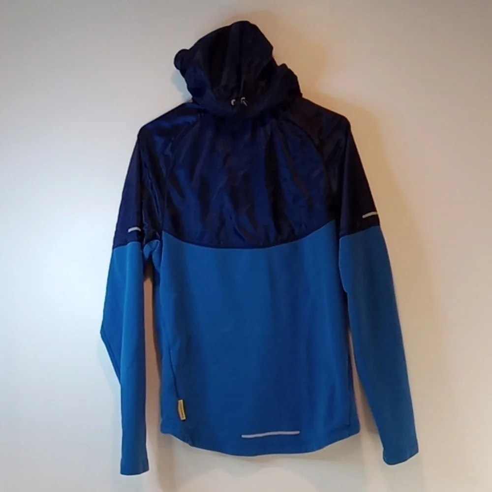 Nike Dri-Fit Livestrong Full Zip Windbreaker Hooded Jacket Women's Sz Small NICE